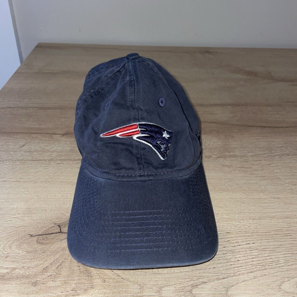 New England Patriots Reebok NFL Navy Blue Slouch Adjustable Strap